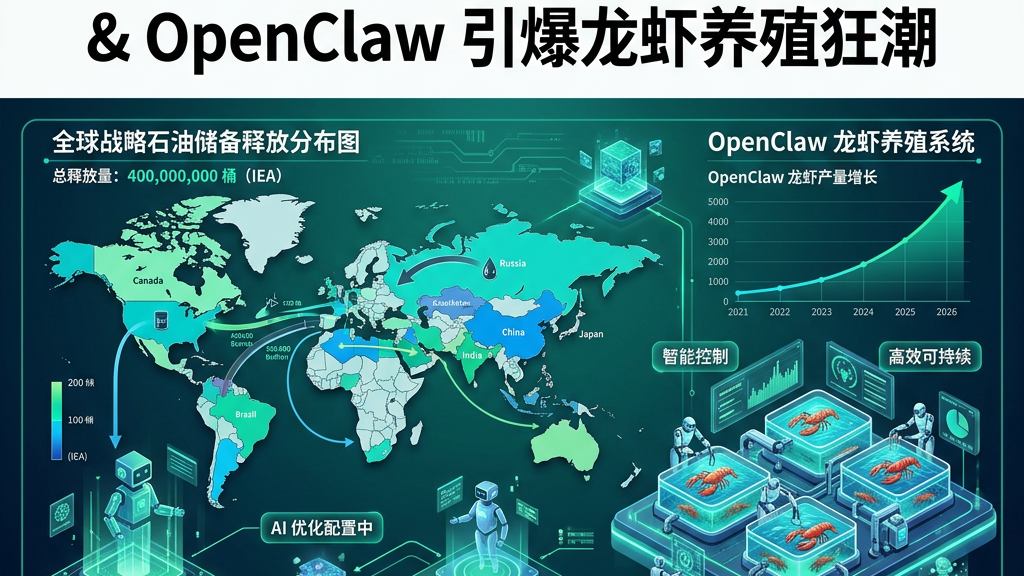 2026-03-12 早报：IEA释放4亿桶战略储备、OpenClaw引爆养龙虾狂潮 封面
