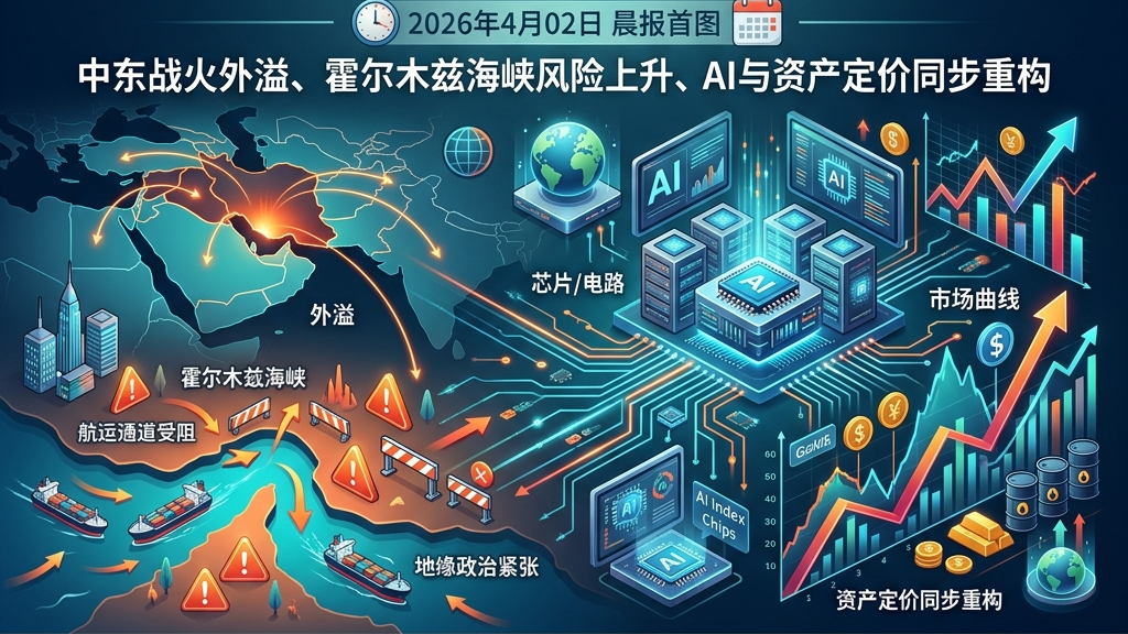 2026-04-02 新闻晨报：停火信号摇摆，油价与AI落地同步重估 封面